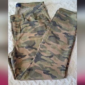 Gap Curvy Camo Leggings Size 14 New Without Tags